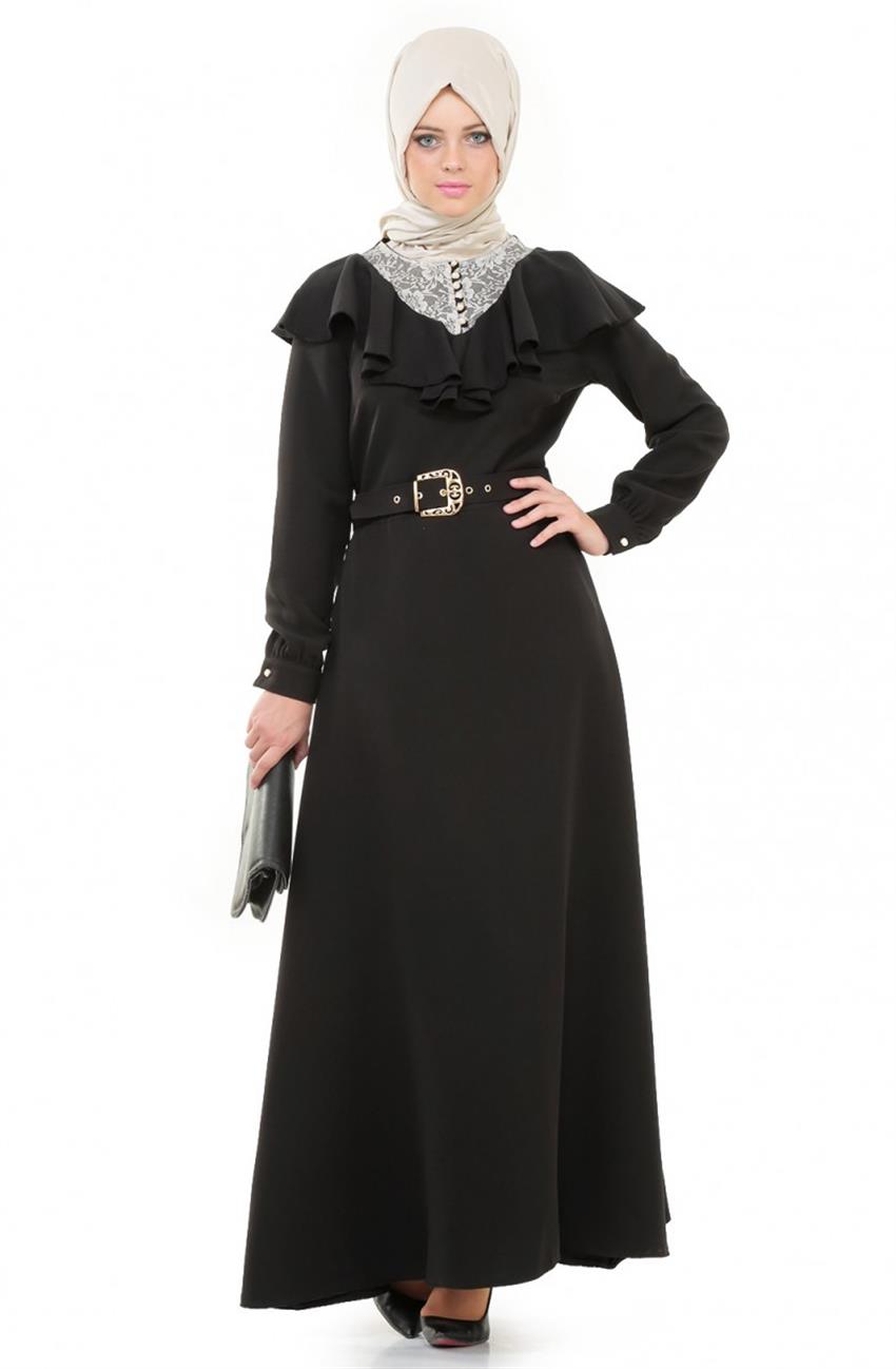 فستان-أسود ARM7027-01