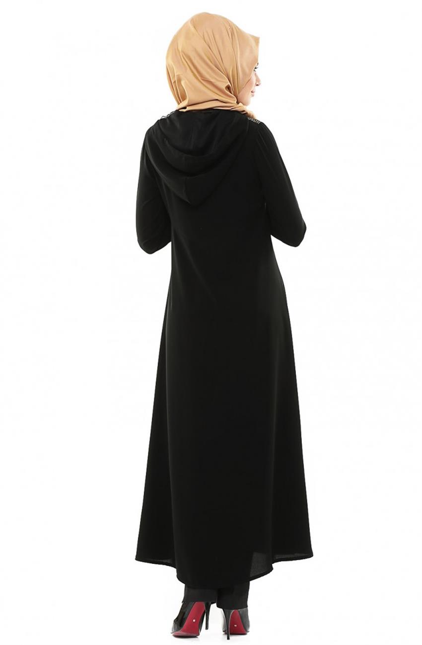 Abaya-Black 6401-01