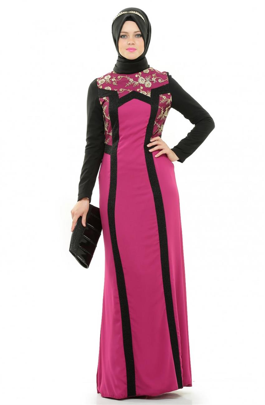 Evening Dress Dress-Purple ARM460-45