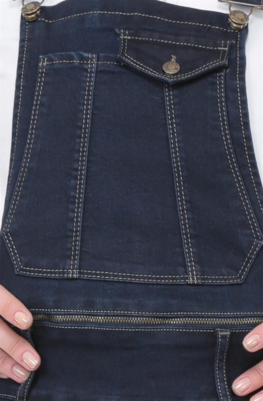 Jeans Dress-Navy Blue 2084-17