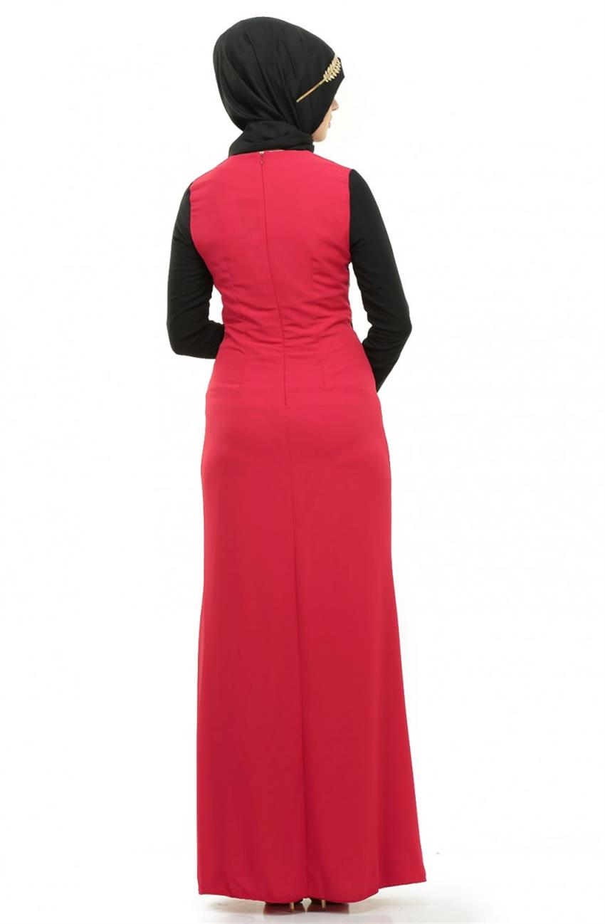 Evening Dress Dress-Red ARM460-34
