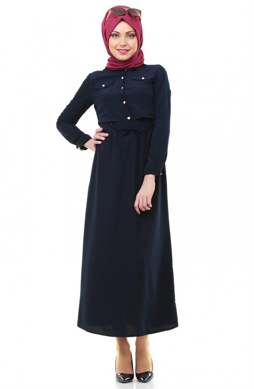 Dress-Navy Blue ARM0475-17