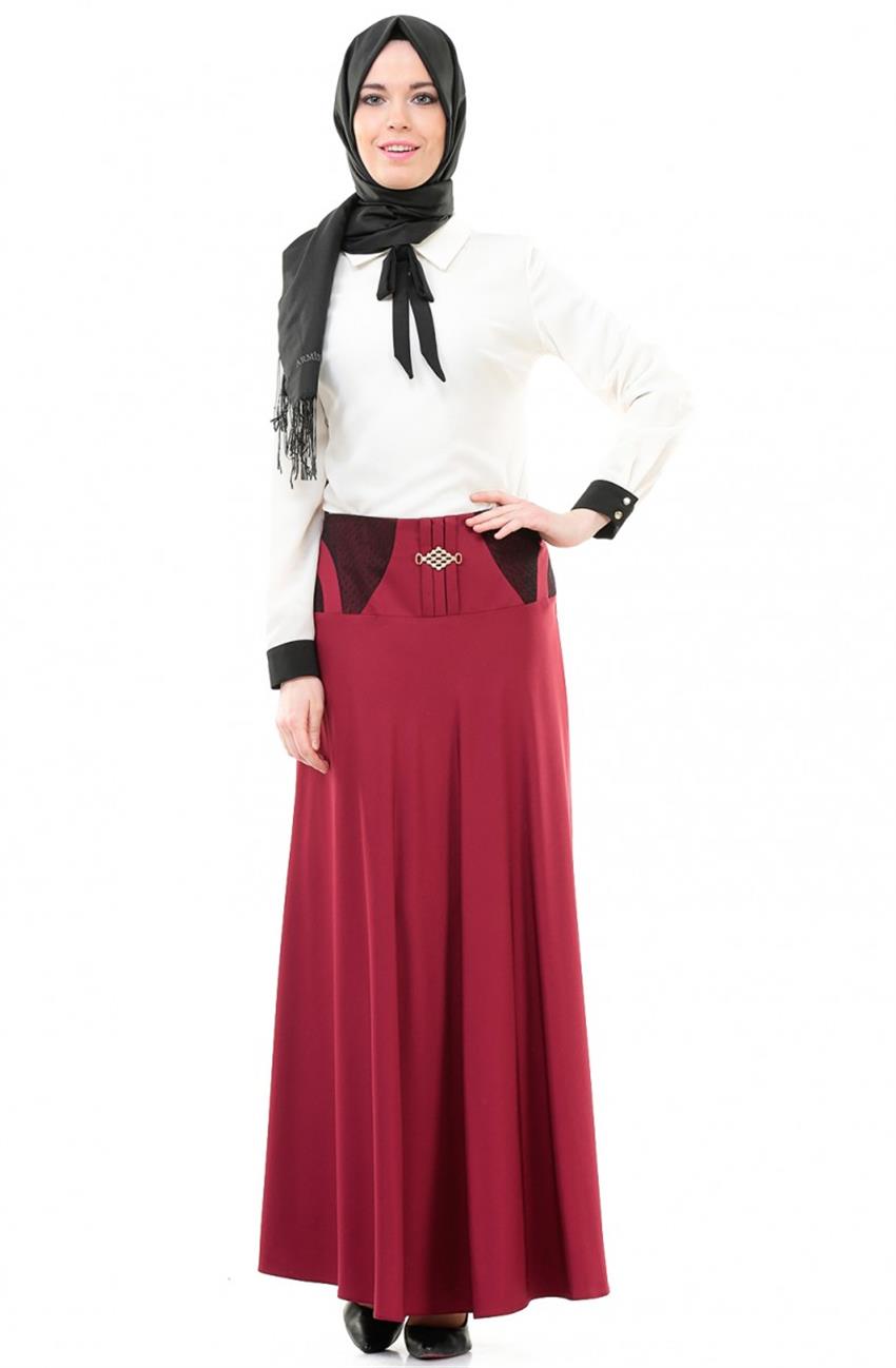 Skirt-Claret Red 3334-67