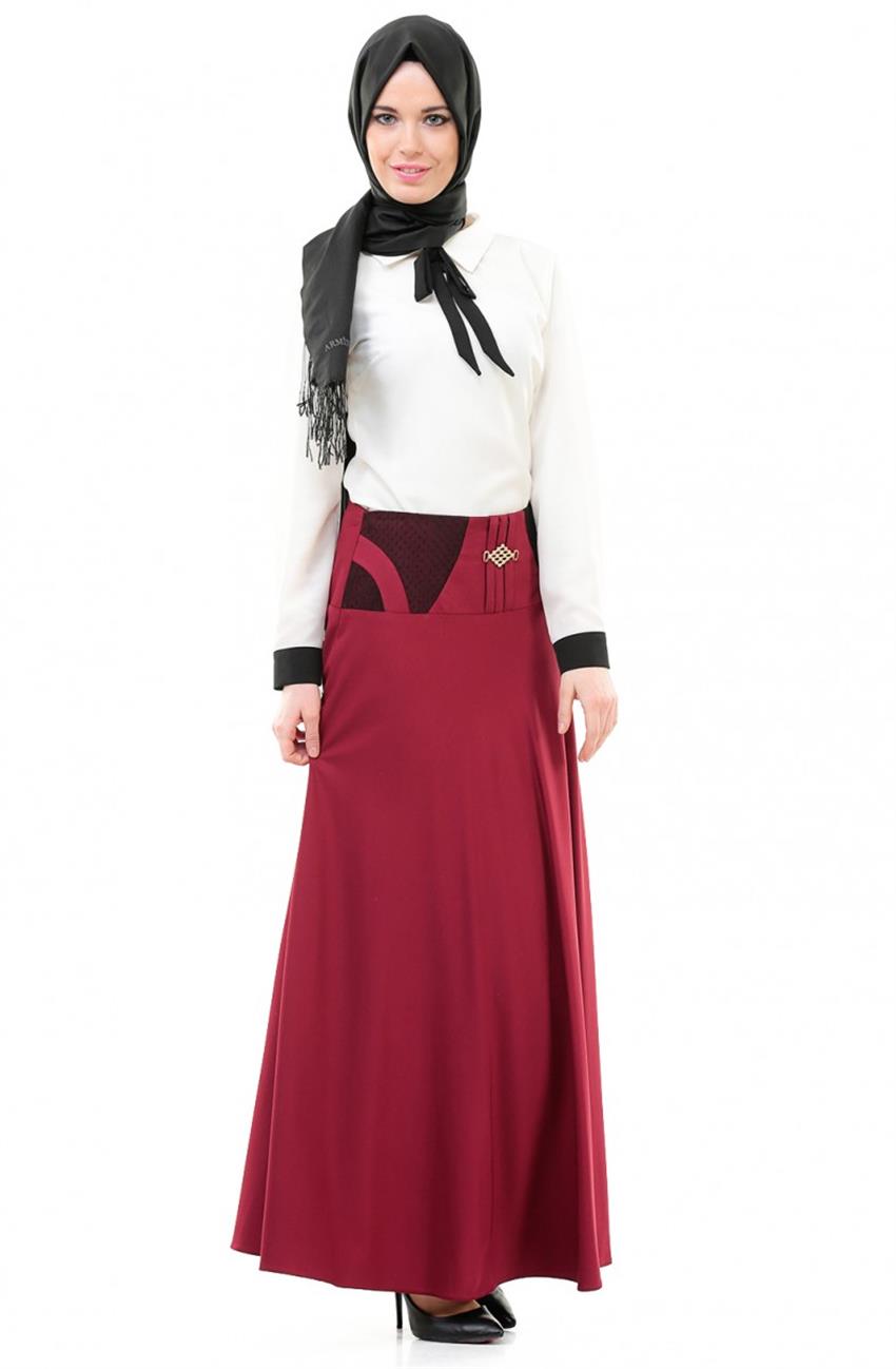 Skirt-Claret Red 3334-67