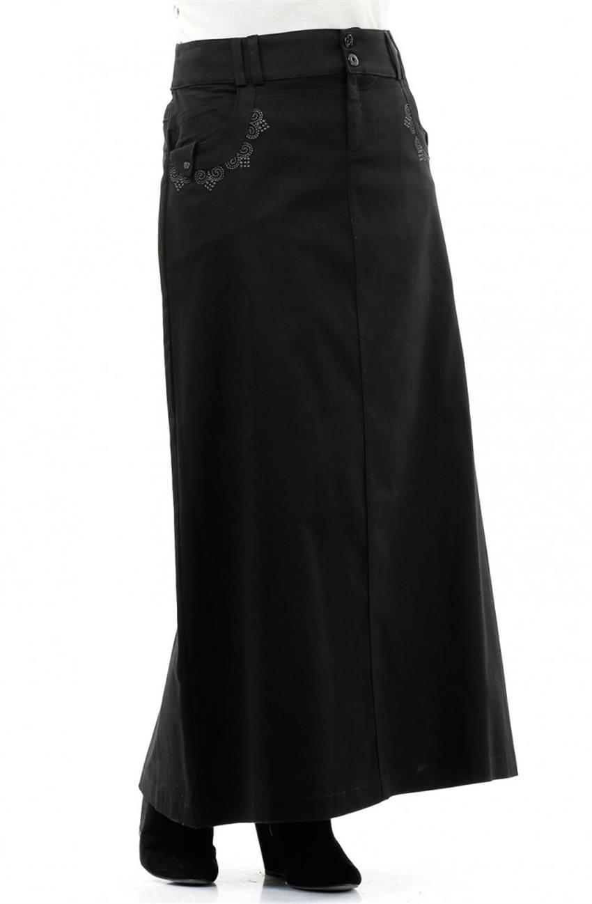 Skirt-Black 2184-01