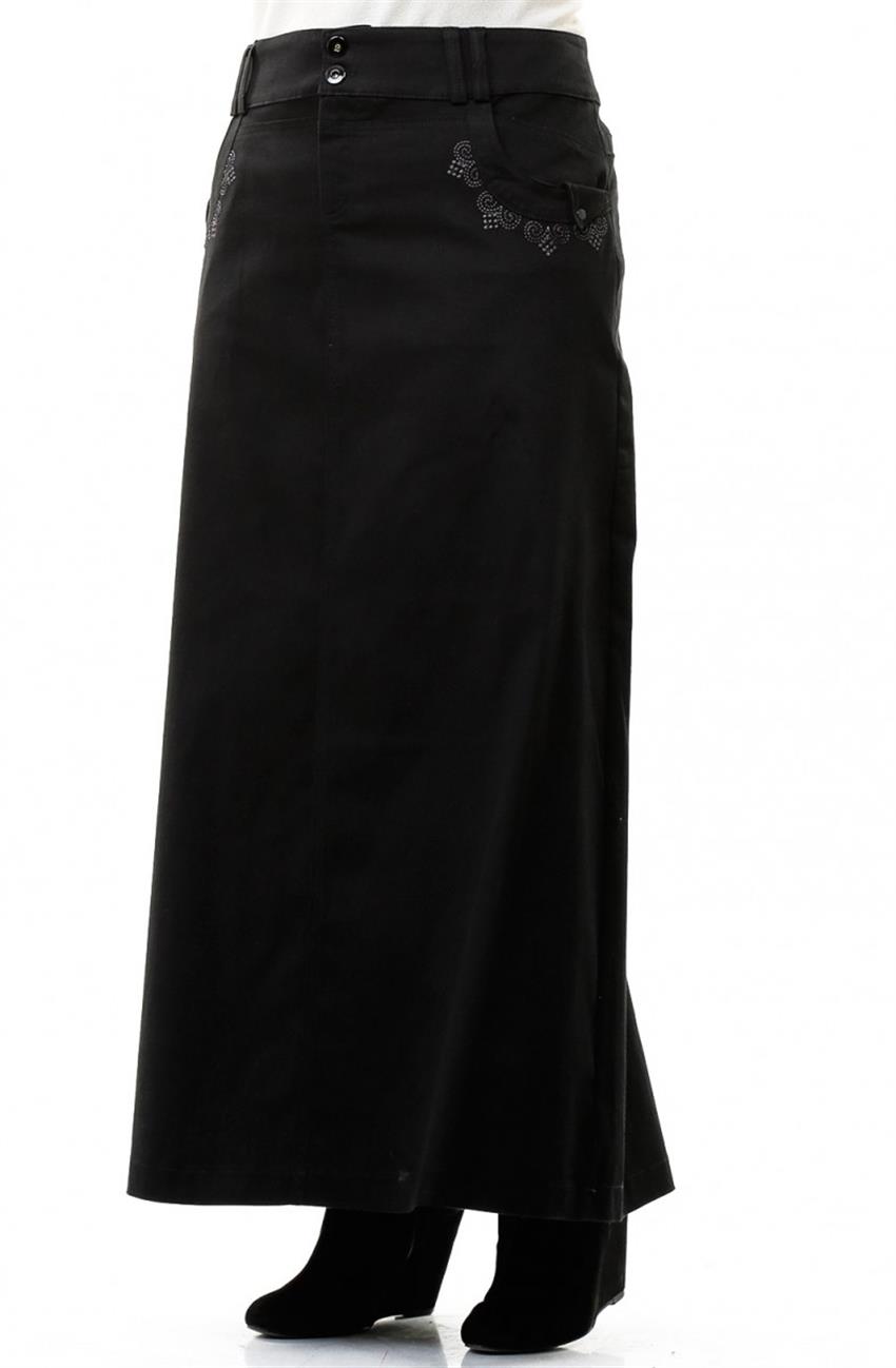 Skirt-Black 2184-01