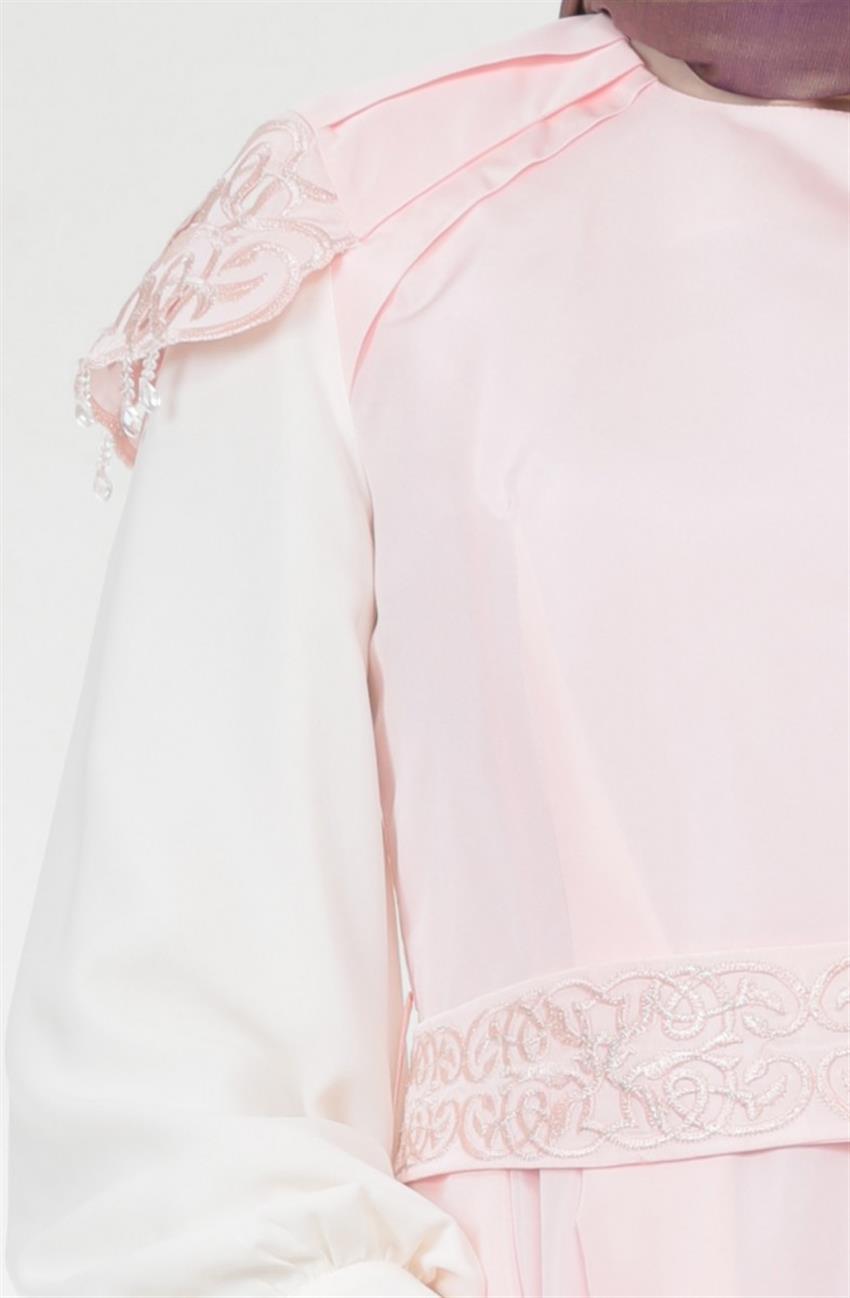 Evening Dress Dress-Bebek Pink KA-B5-23065-109