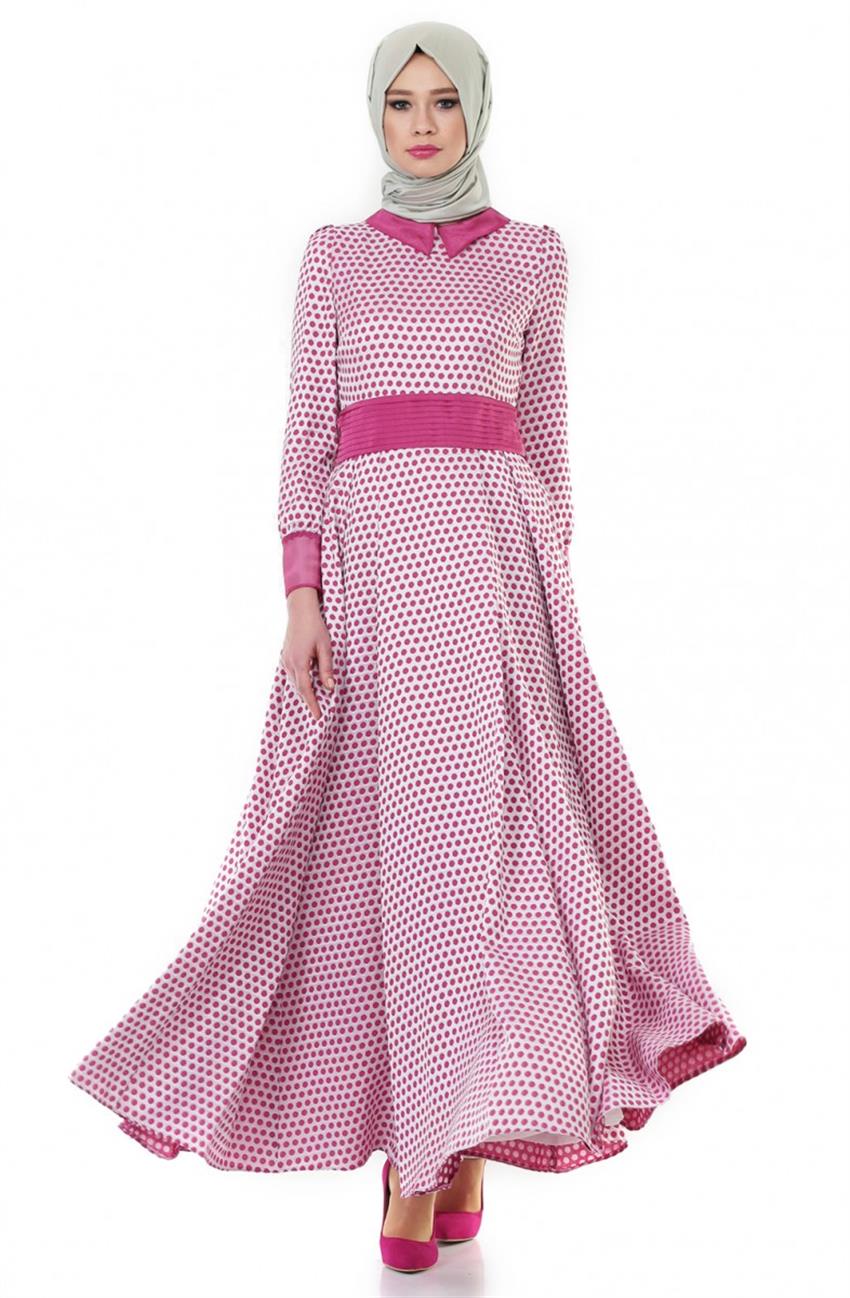 Dress-Pink KA-B5-23088-17