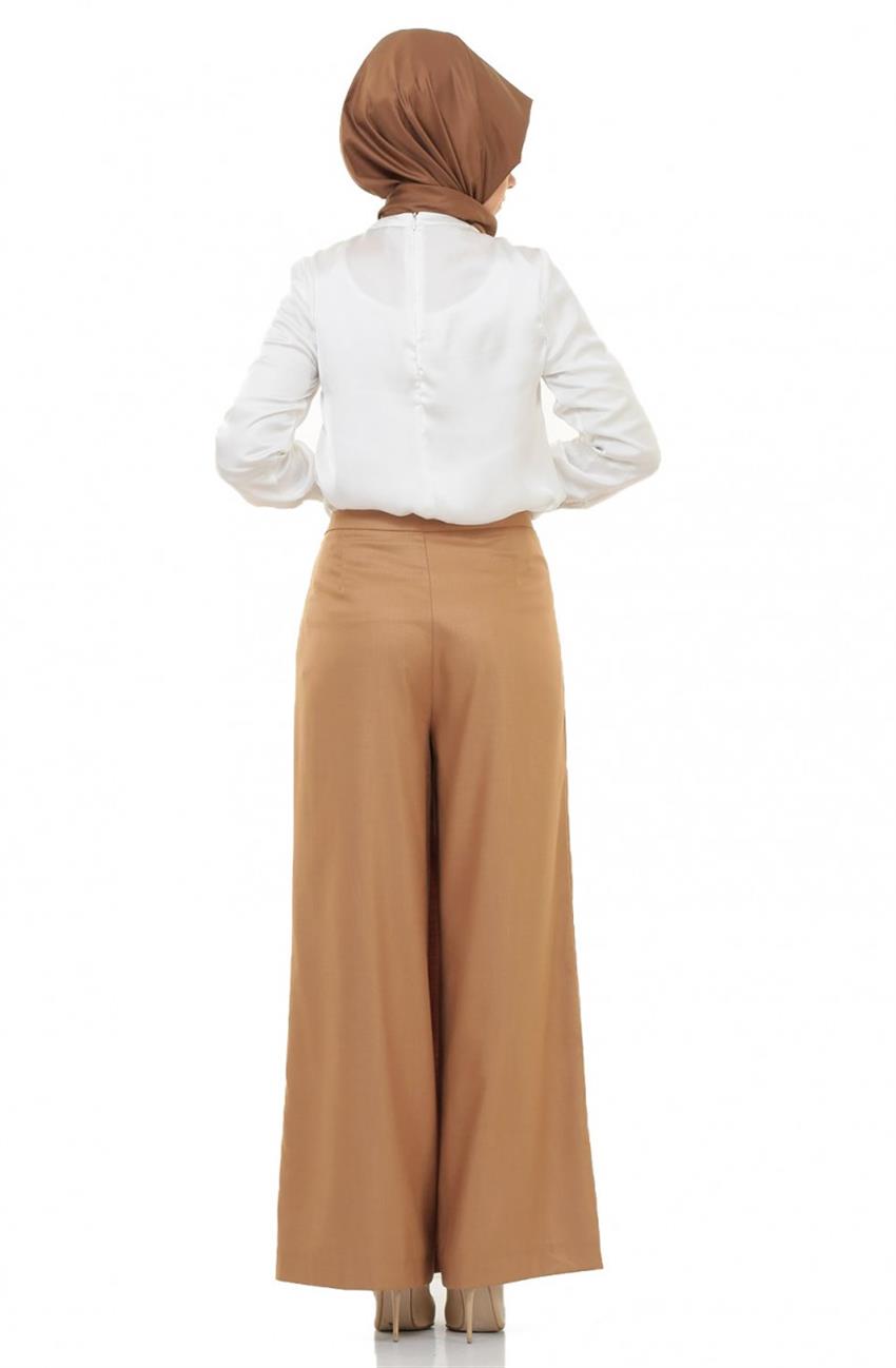 Tuğba Pants Skirt-Taba F7376-41