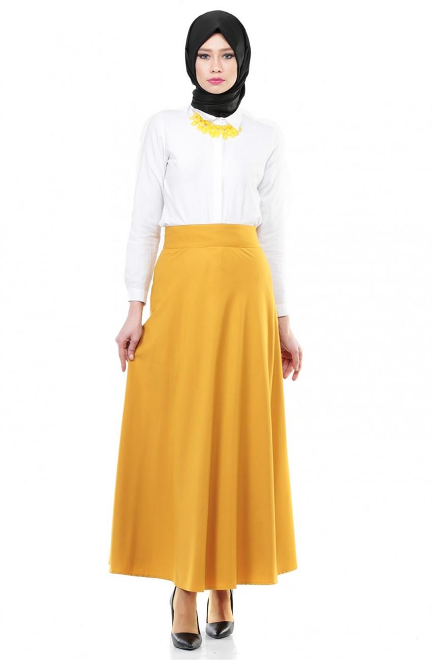Skirt-Mustard 2057PH-55