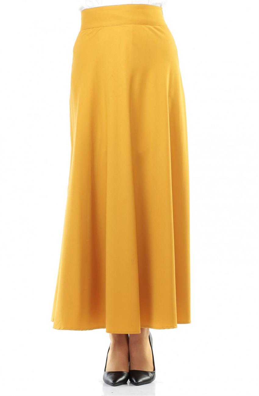 Skirt-Mustard 2057PH-55