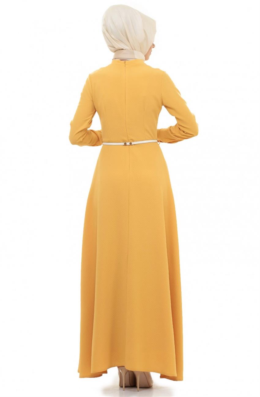 Dress-Saffron F5159-56
