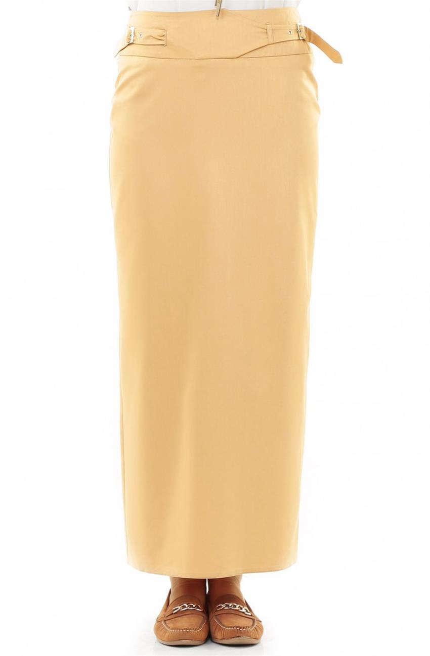 Skirt-Mustard 3419-55
