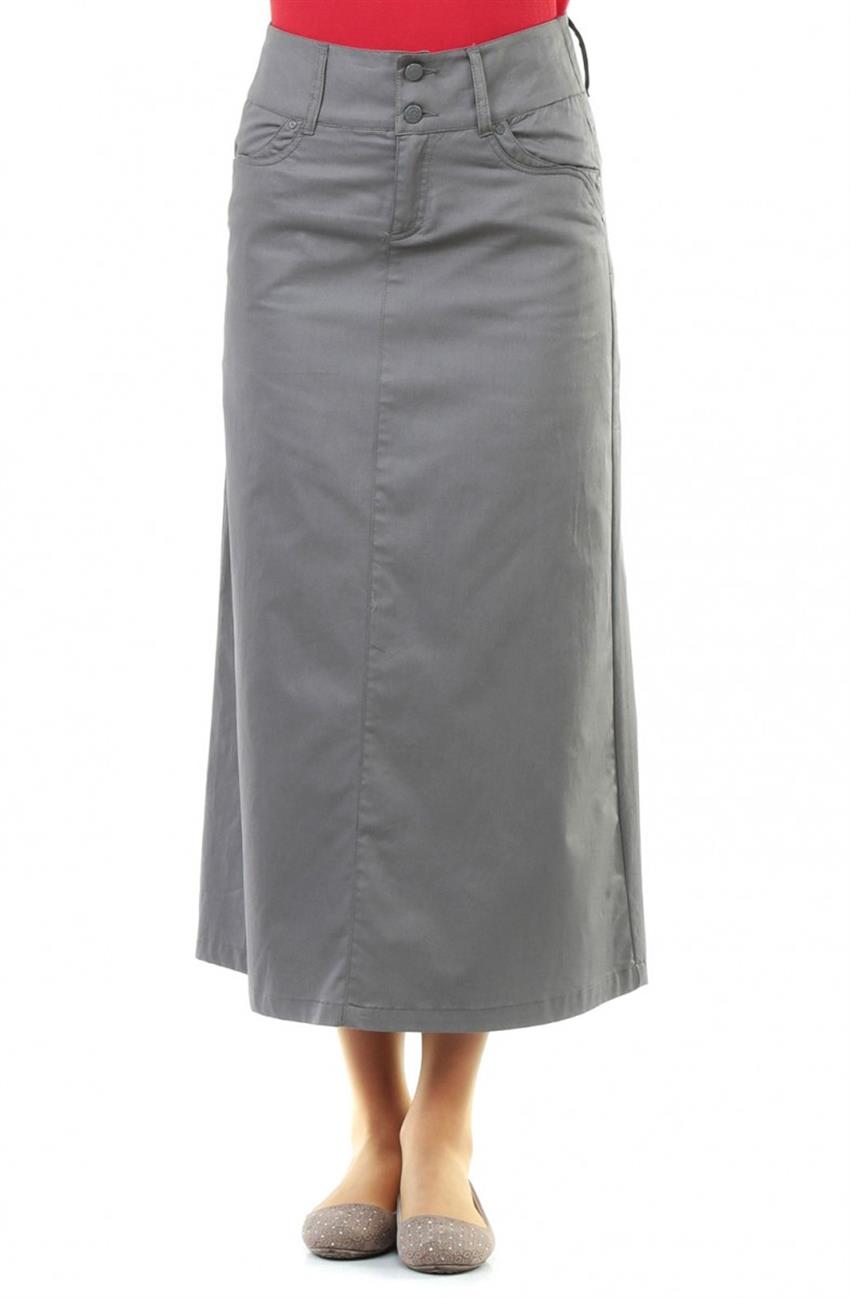 Skirt-Gray 2058İG-04