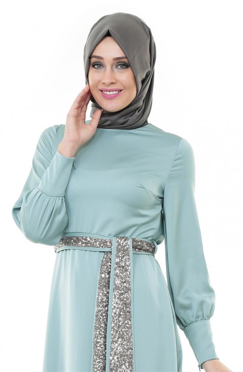 فستان سهرة فستان-أخضر DO-A5-63021-54