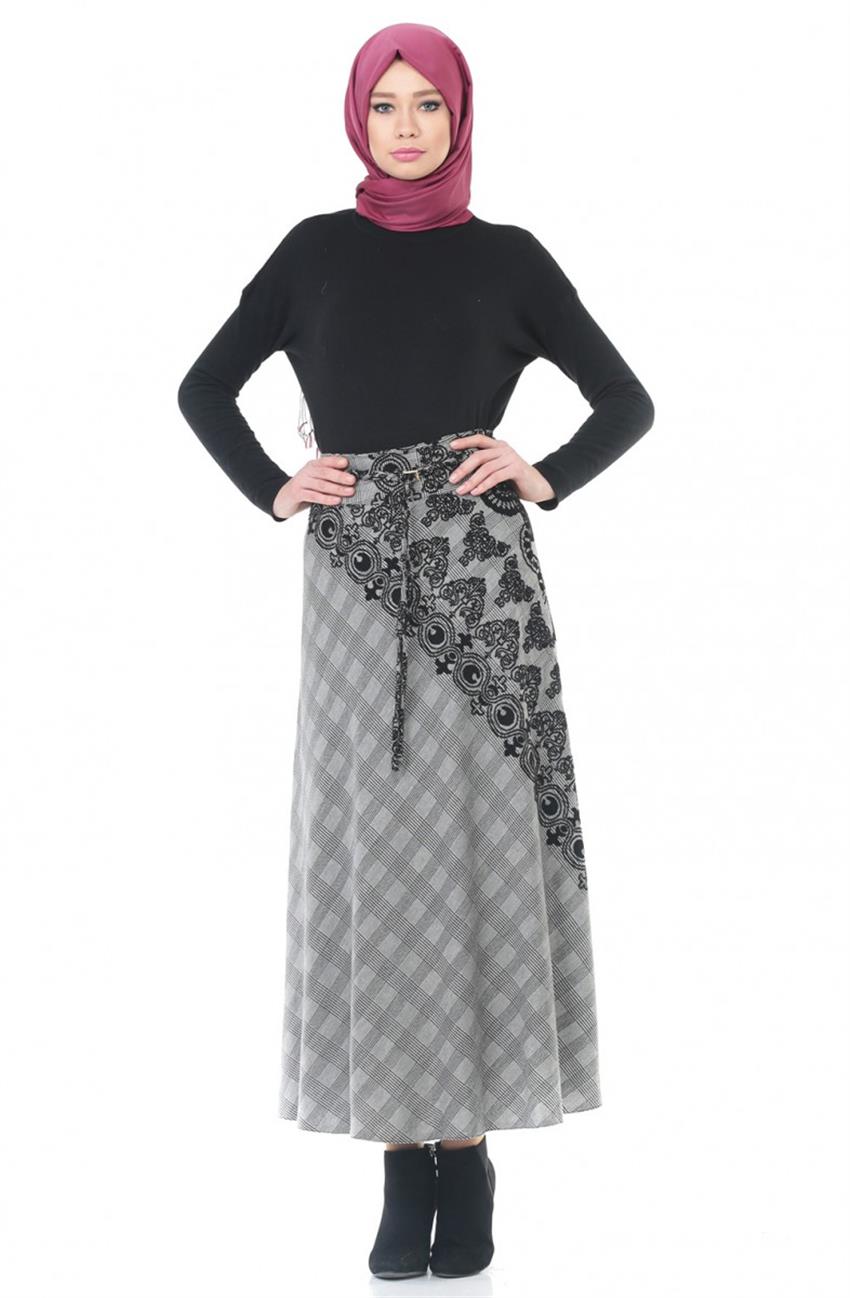 Skirt-Gray 3505-04