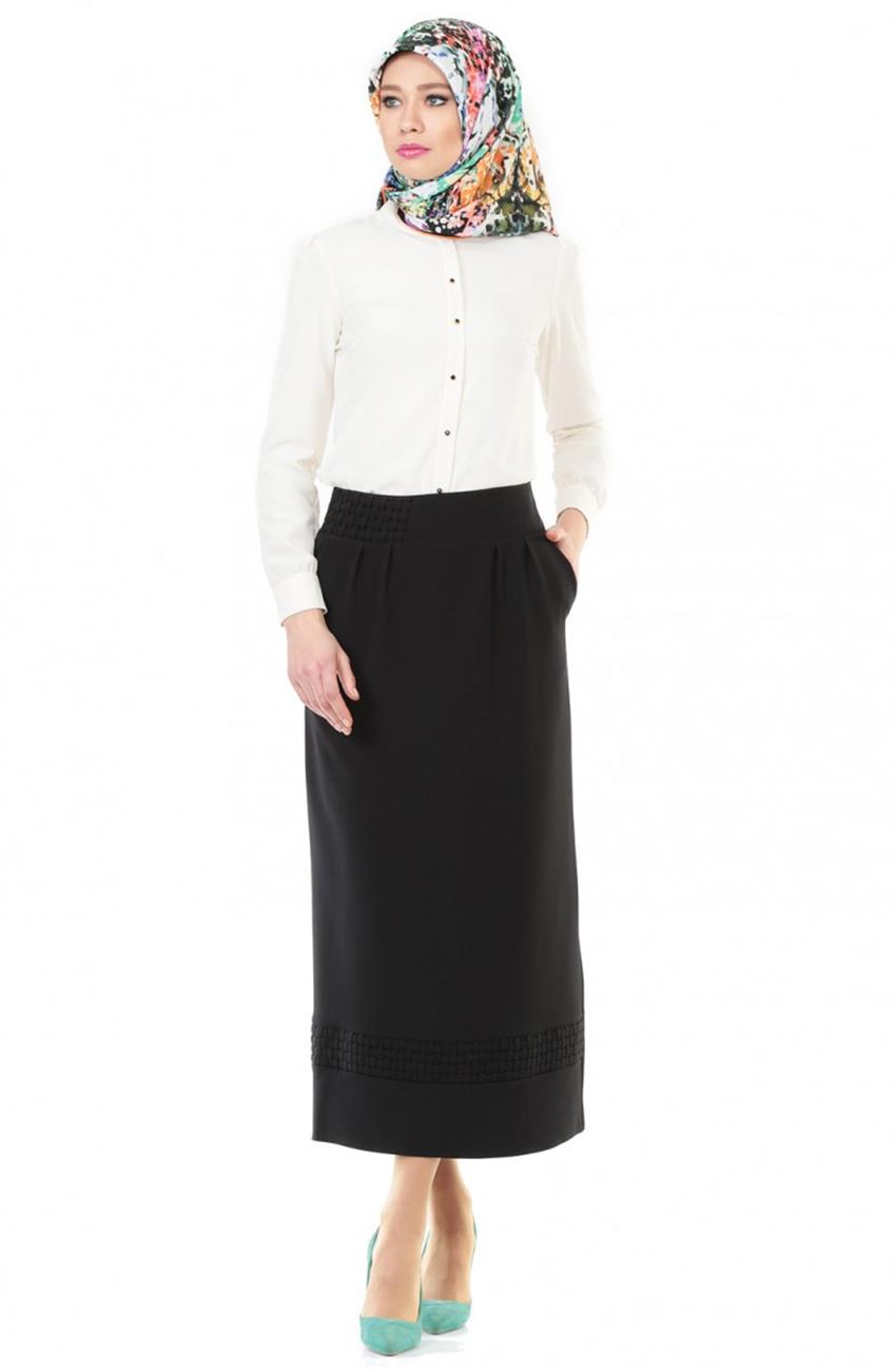 Skirt-Black 3506-01