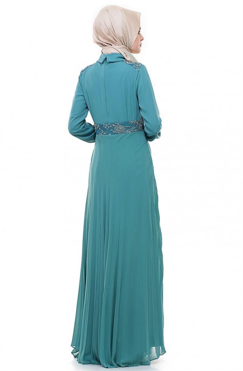 Evening Dress Dress-Göl Greeni DO-B4-63005-70