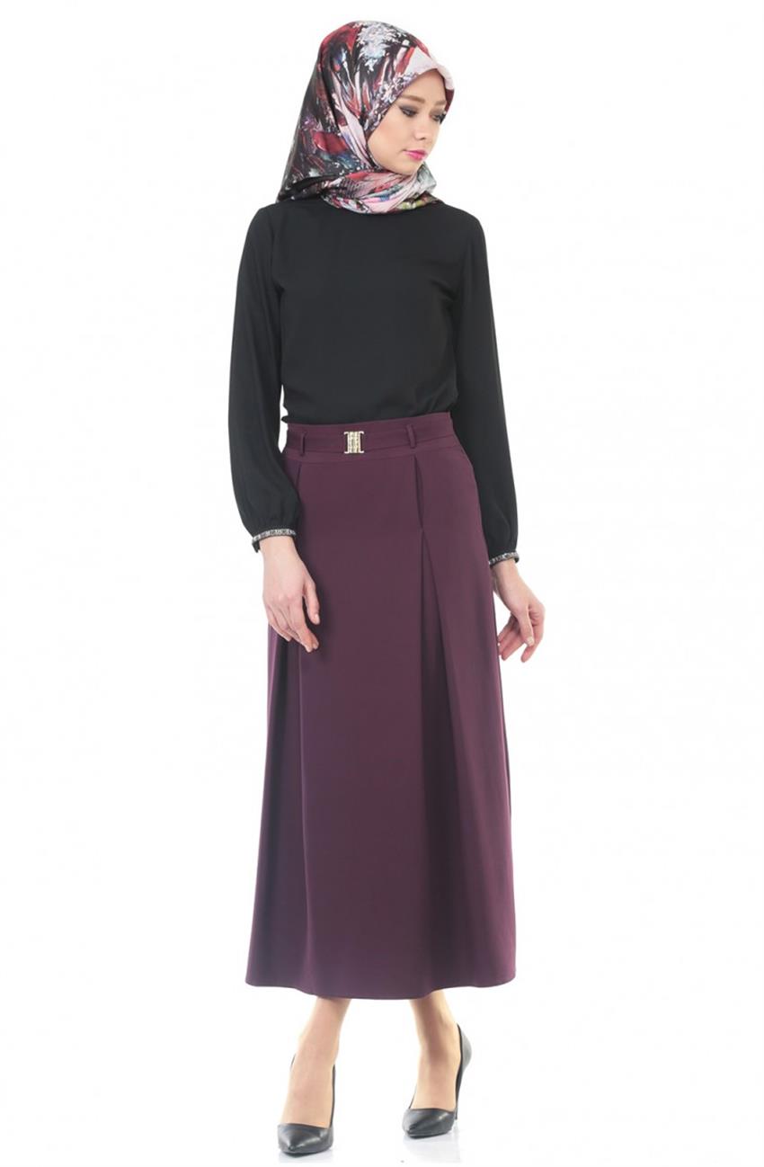 Skirt-Purple 3512-45
