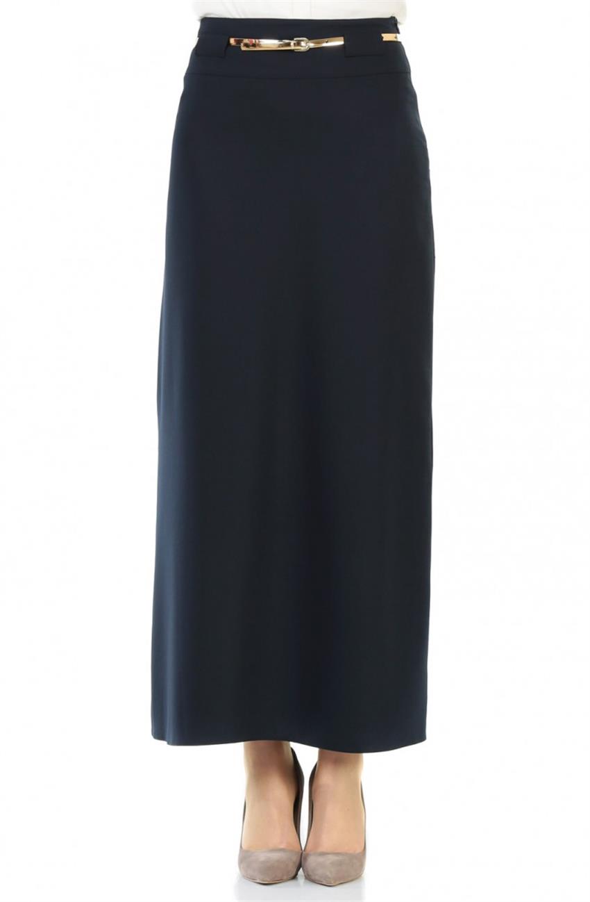 Skirt-Navy Blue 30109-17