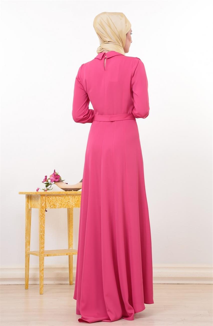 Evening Dress Dress-Pink KA-B4-23018-17