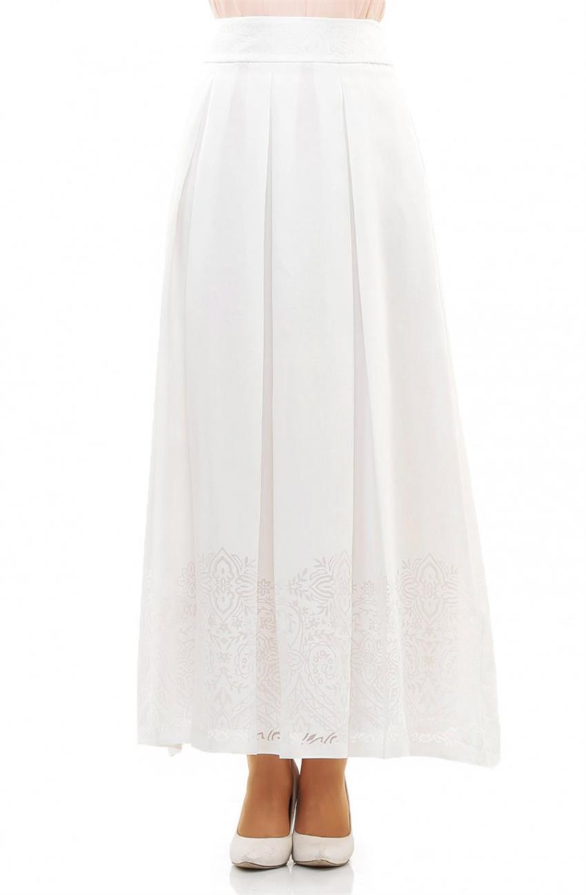 Skirt-White ARM491-02