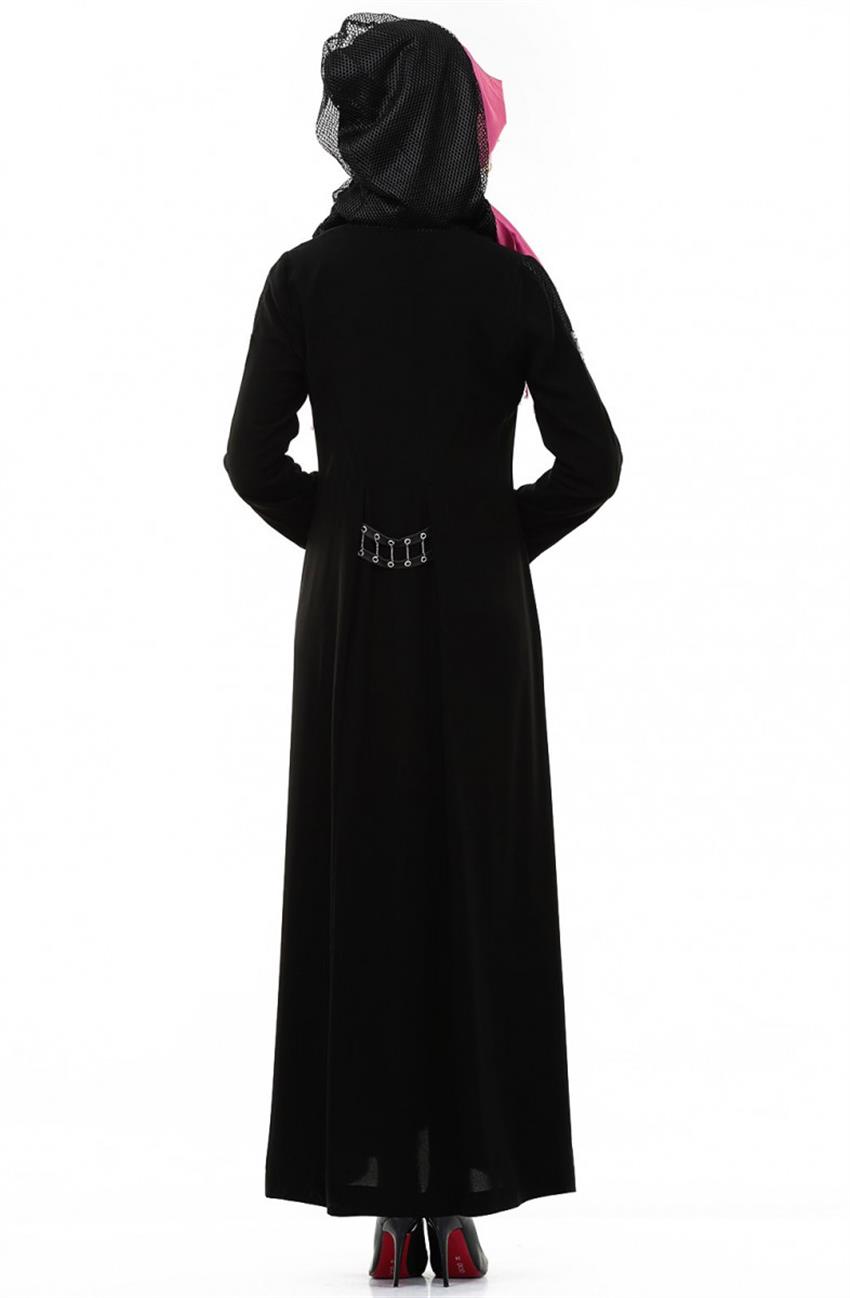 Abaya-Black 9143-01