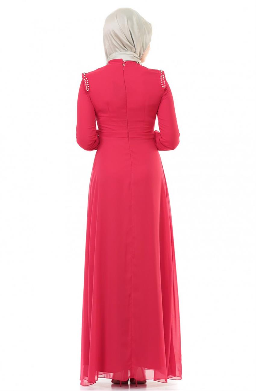 Evening Dress Dress-Red ARM7034-34