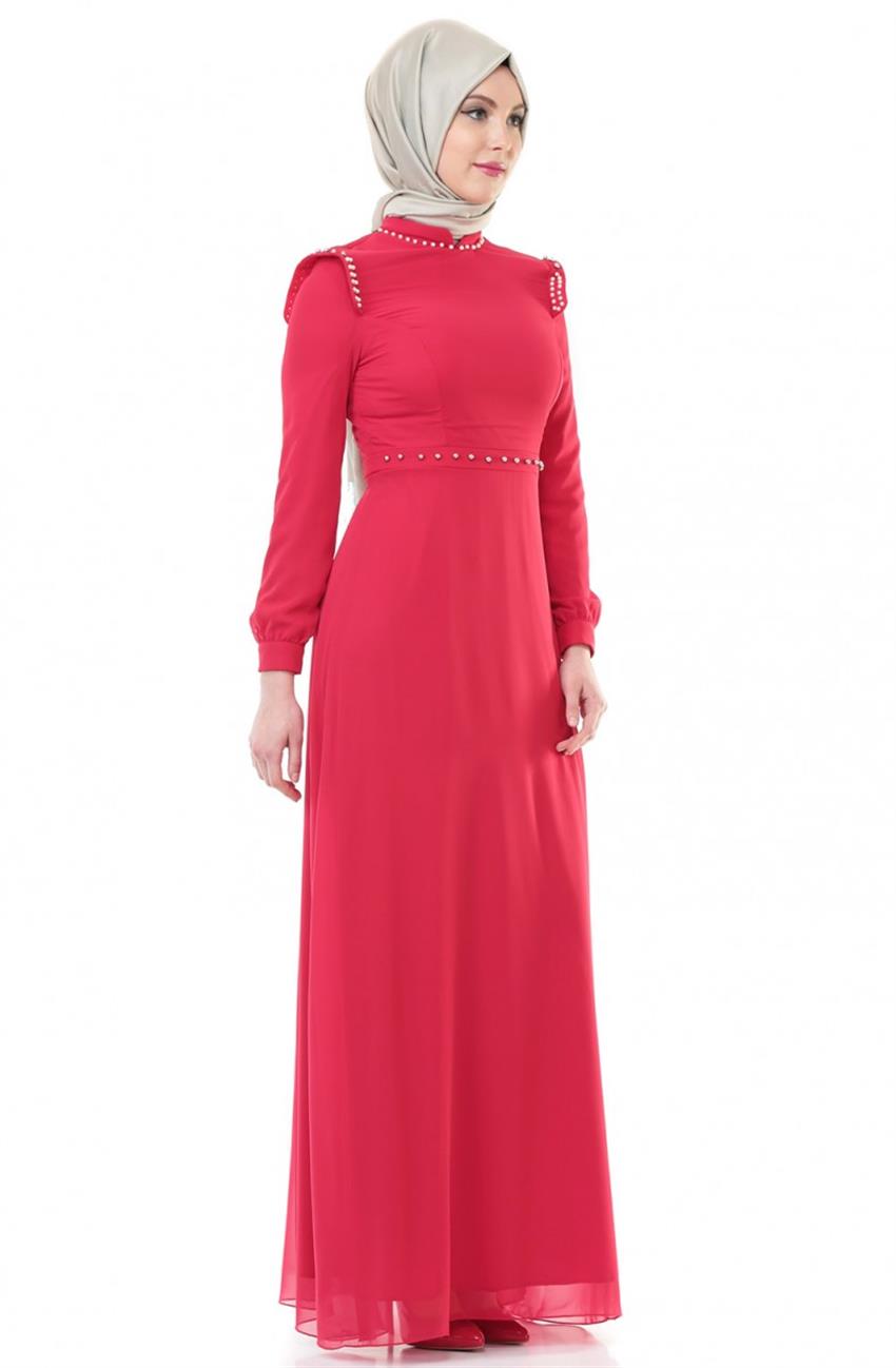 Evening Dress Dress-Red ARM7034-34