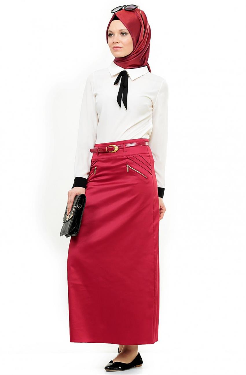 Skirt-Claret Red 2227-67