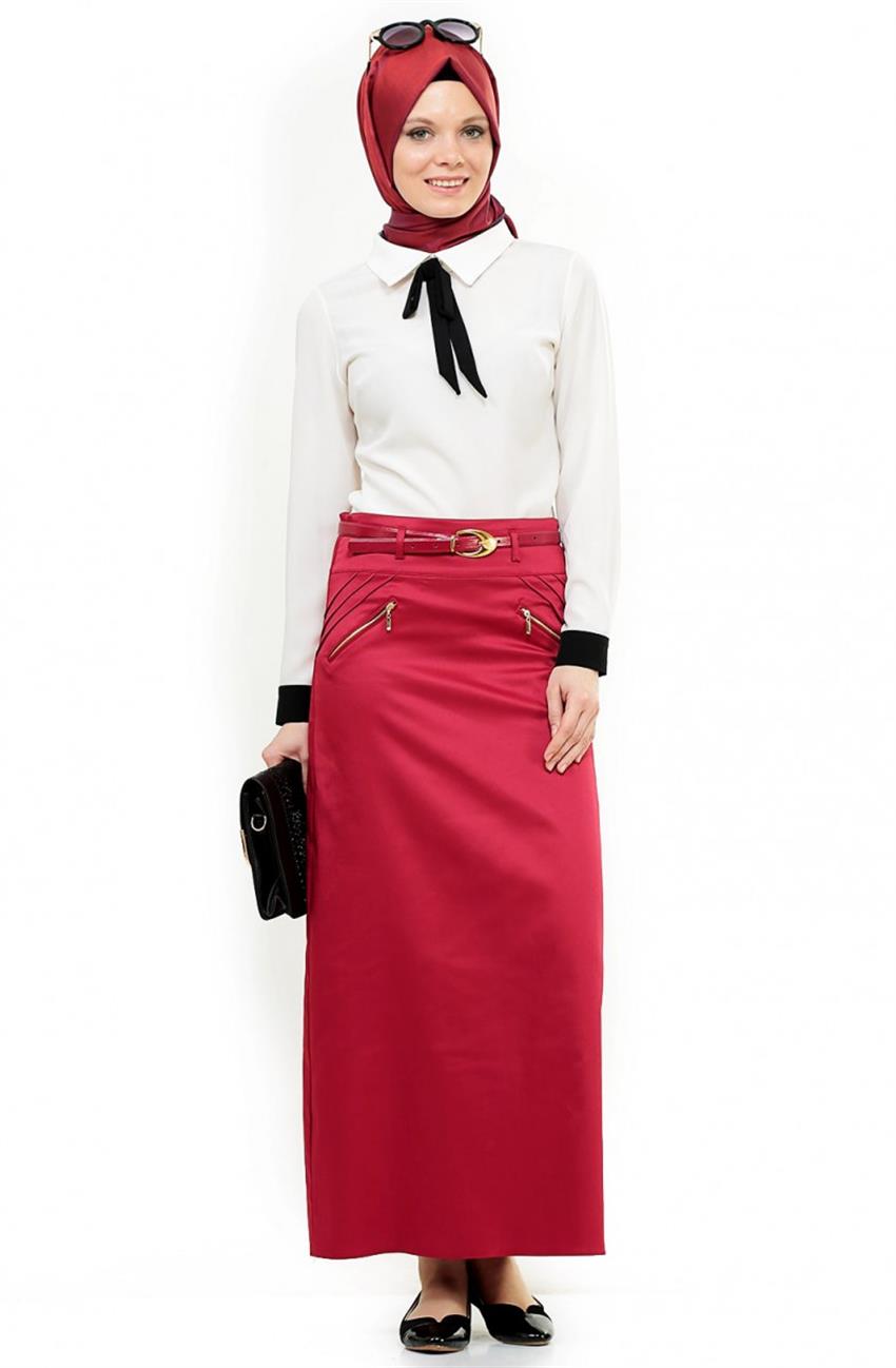 Skirt-Claret Red 2227-67