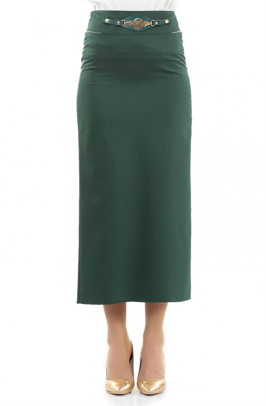 Skirt-Koyu Green 3345-22