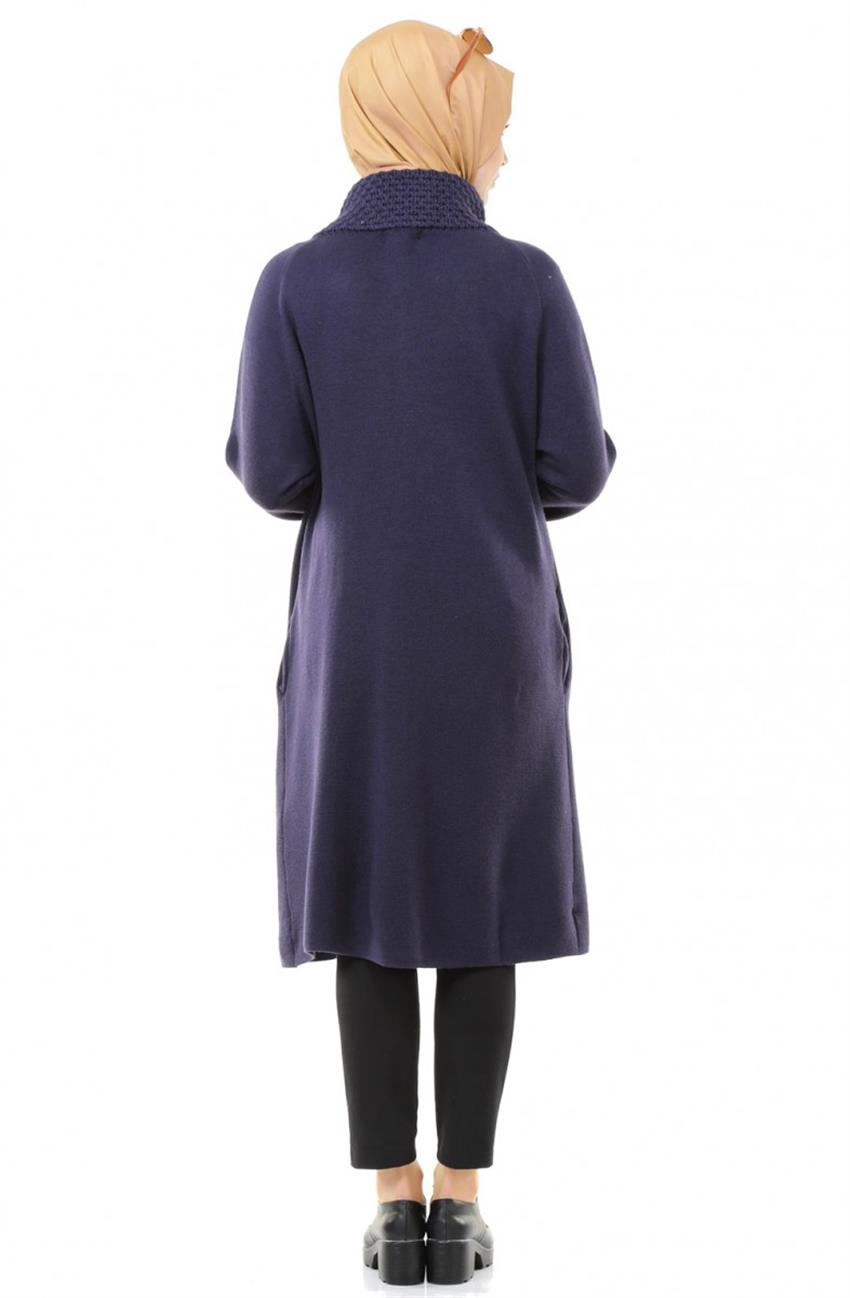Knitwear Cardigan-Purple KA-A5-TRK22-24