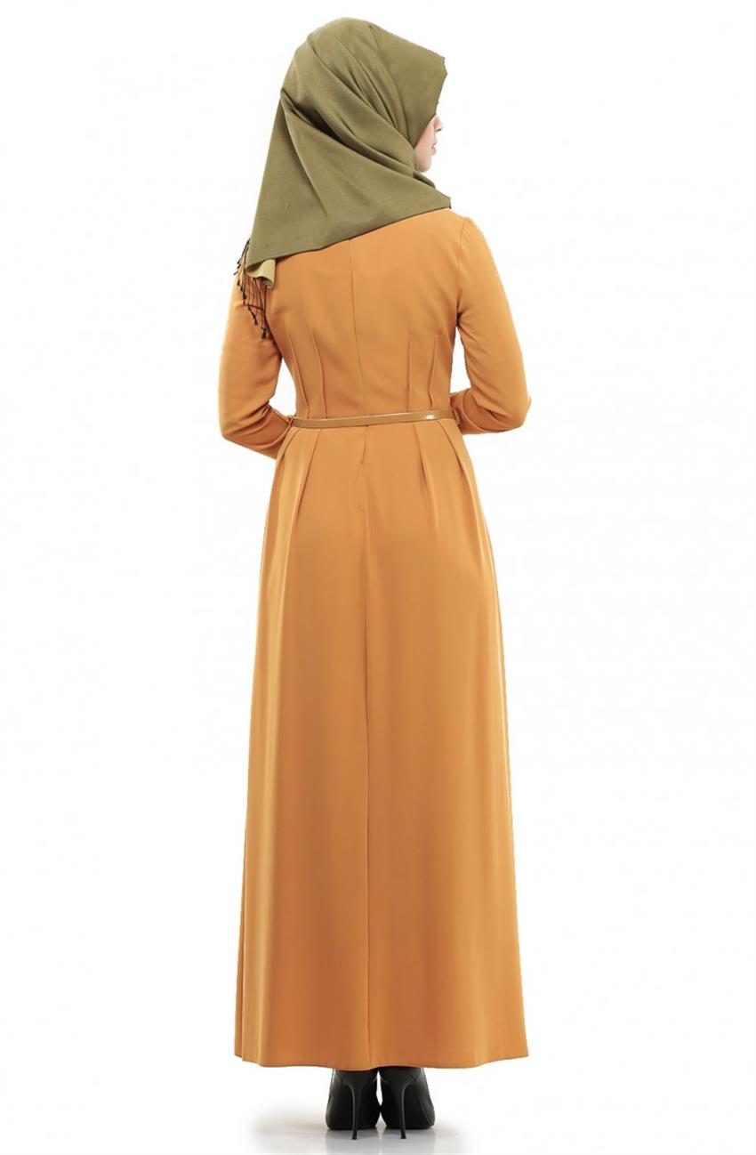 Dress-Saffron LR1583-74