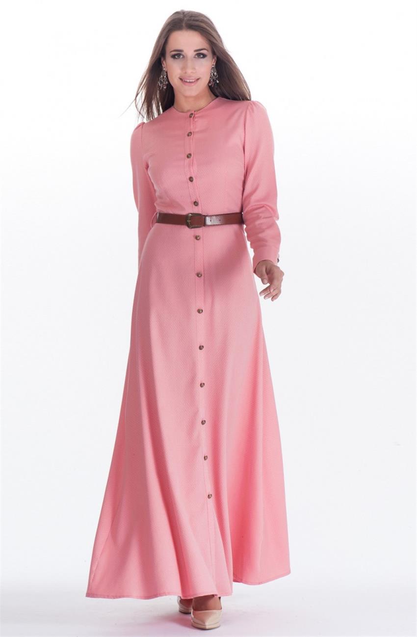 Ameerah Dress-Gül Pink 5911-108