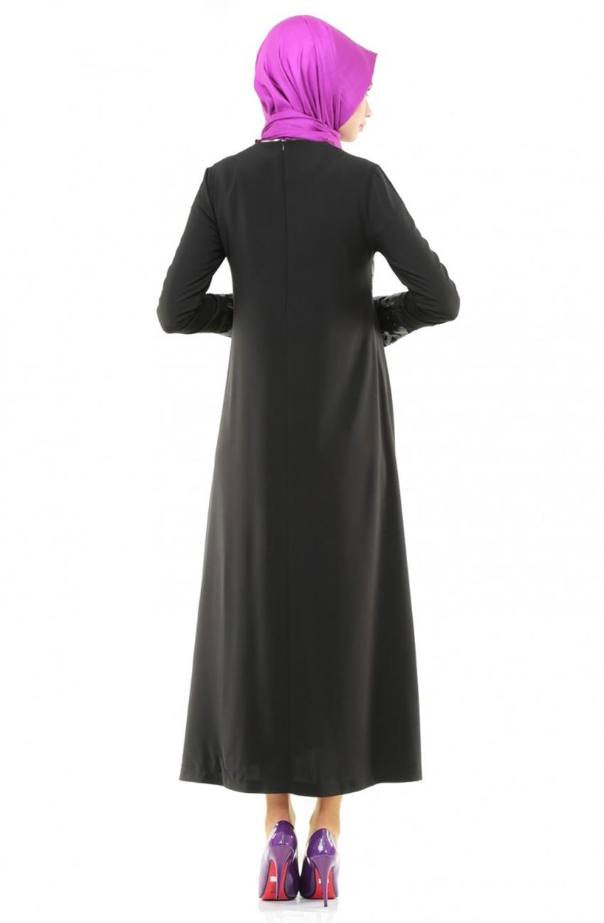 Derili فستان-أسود ar-7034-01