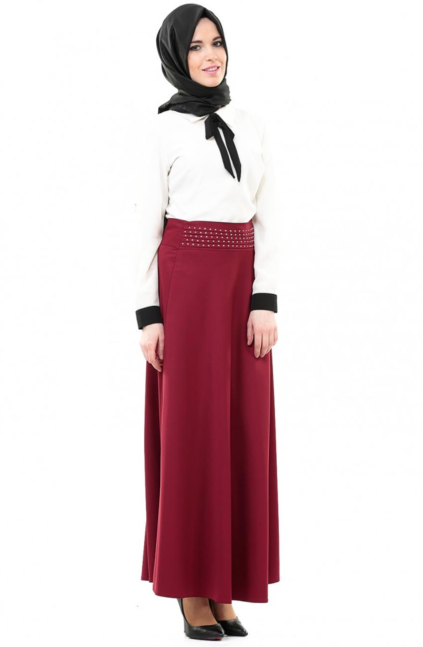 Skirt-Claret Red 3332-67