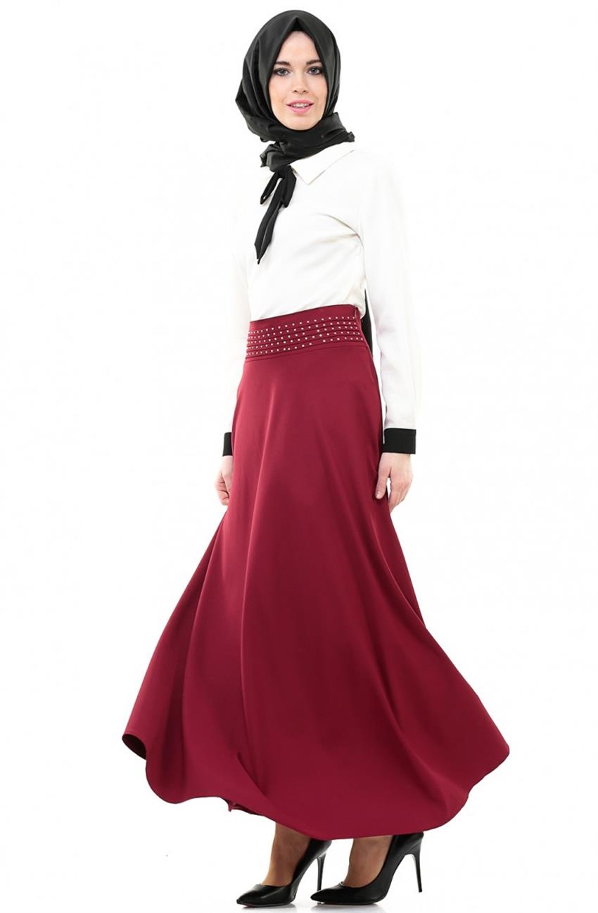Skirt-Claret Red 3332-67