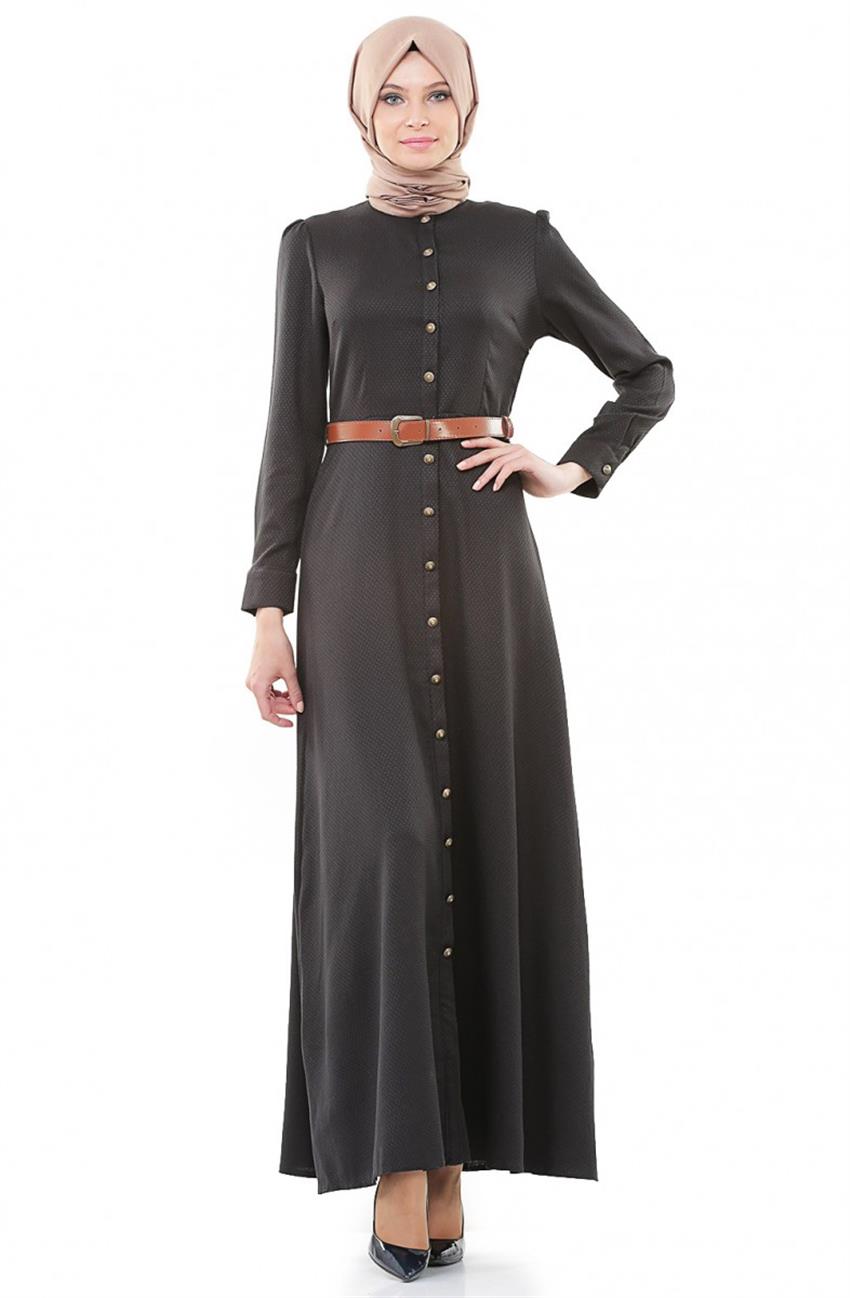 Ameerah Dress-Black 5911-01