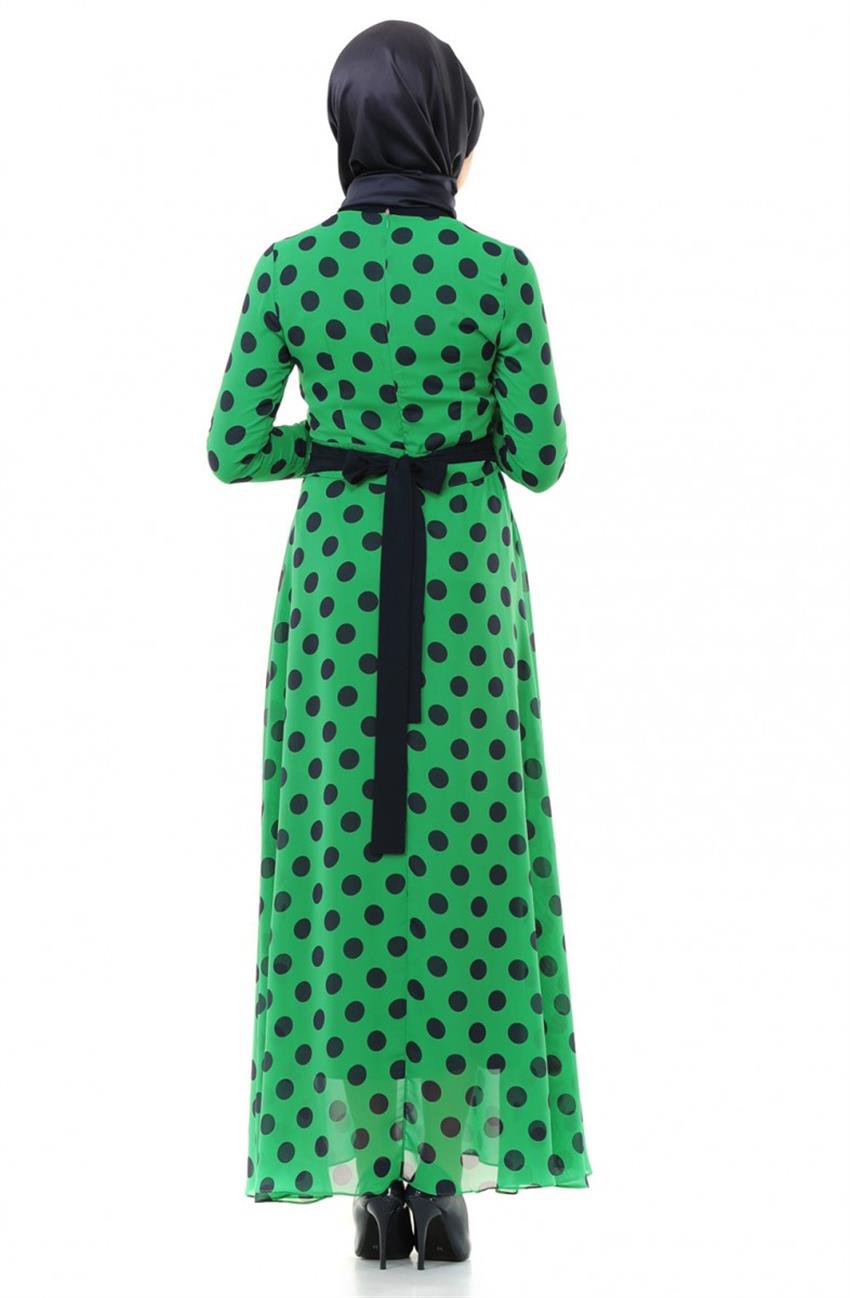 Evening Dress Dress-Green 5375-21