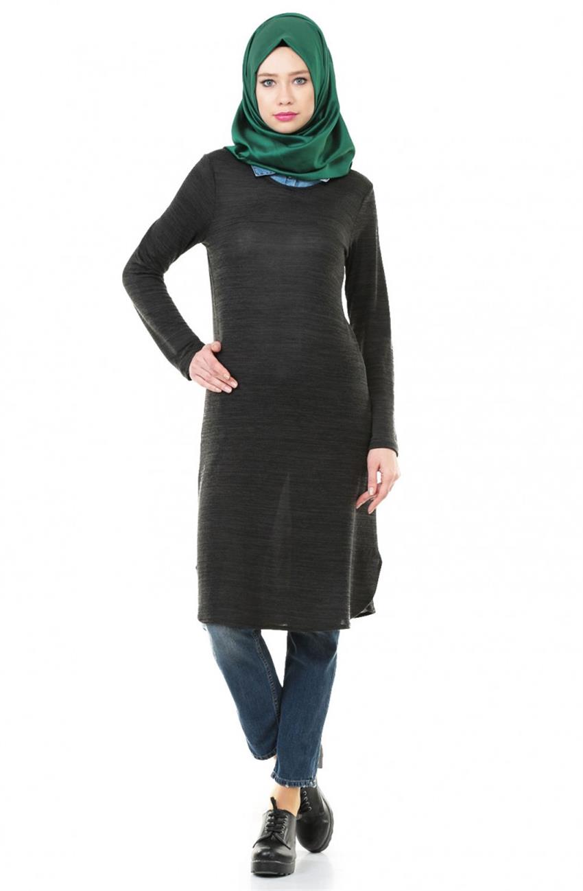 Knitwear Tunic-Anthracite 1742-50