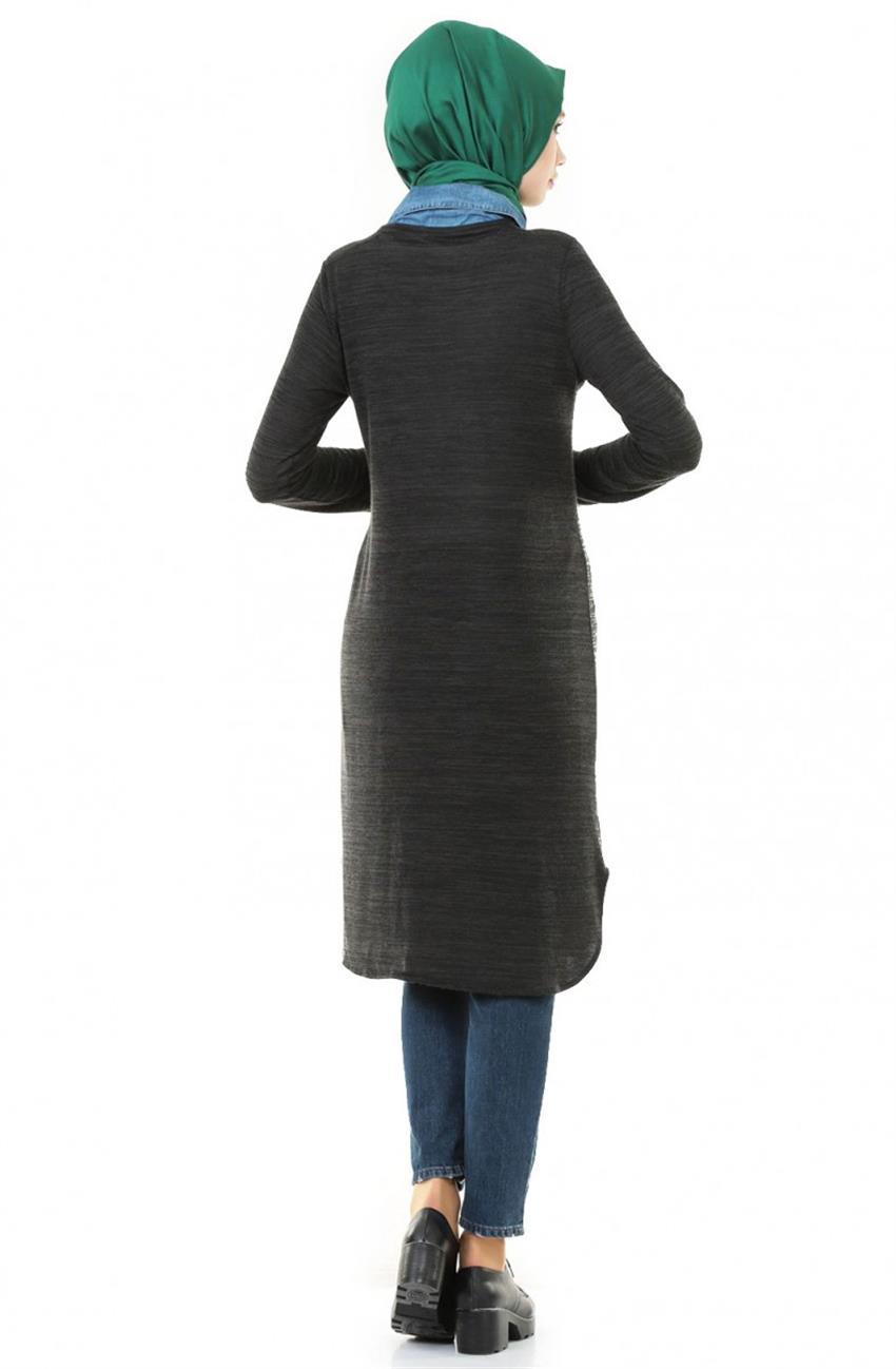 Knitwear Tunic-Anthracite 1742-50