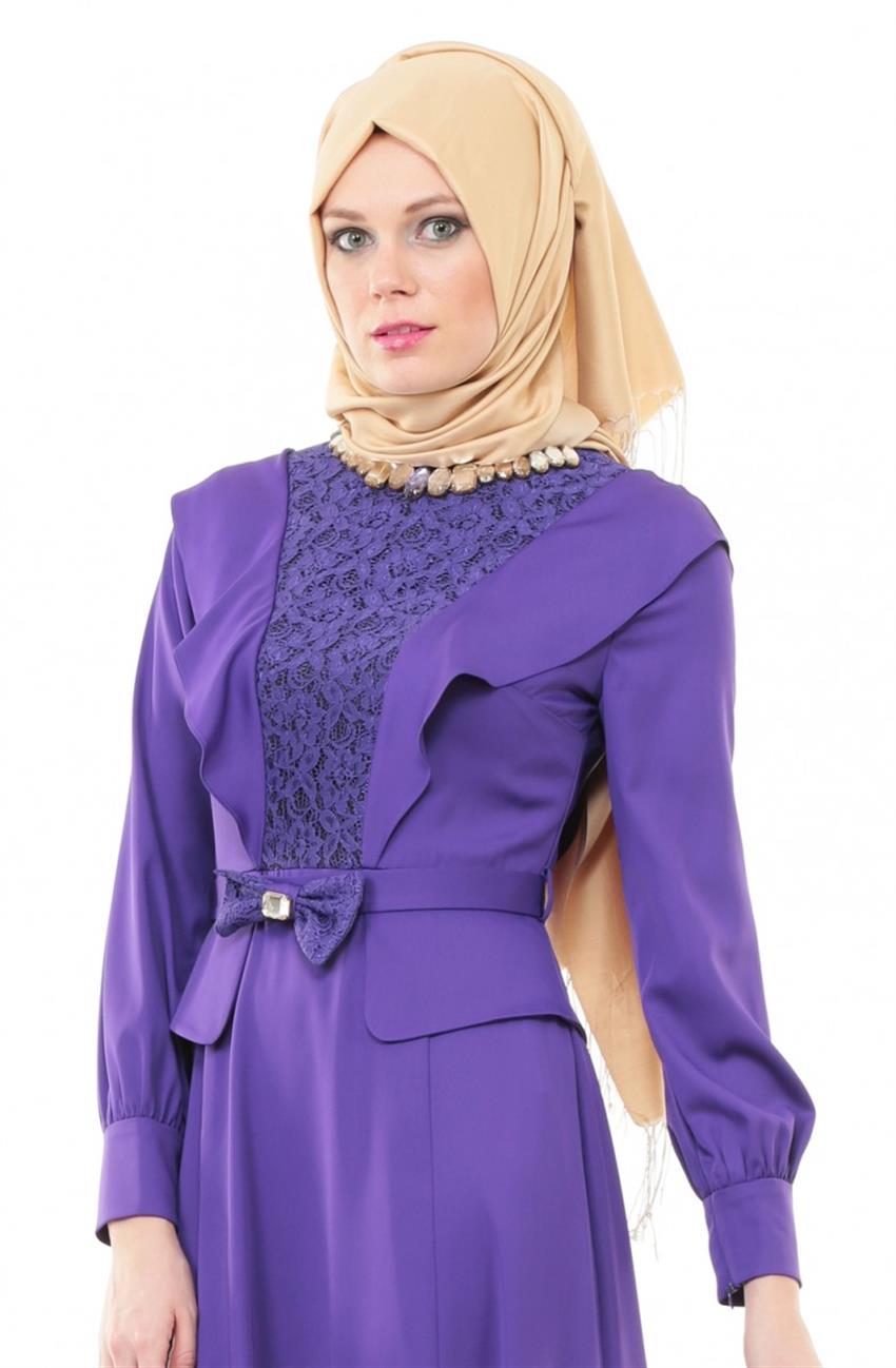Evening Dress Dress-Purple DO-A4-64004-24