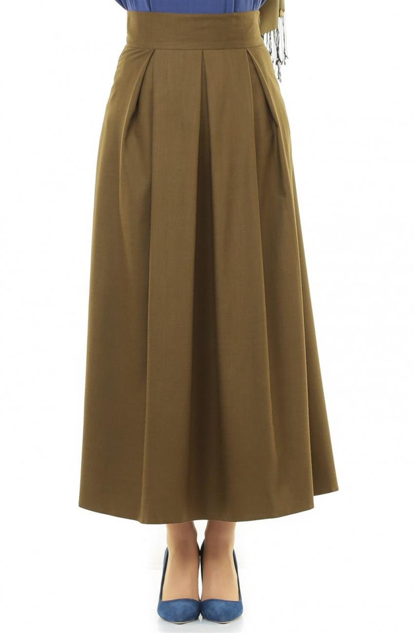 Skirt-Khaki 3402-27