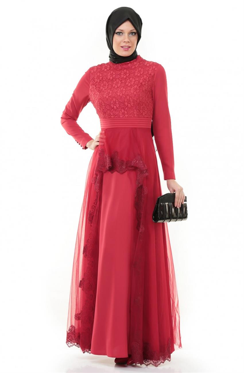 Evening Dress Dress-Red DO-A4-64028-19
