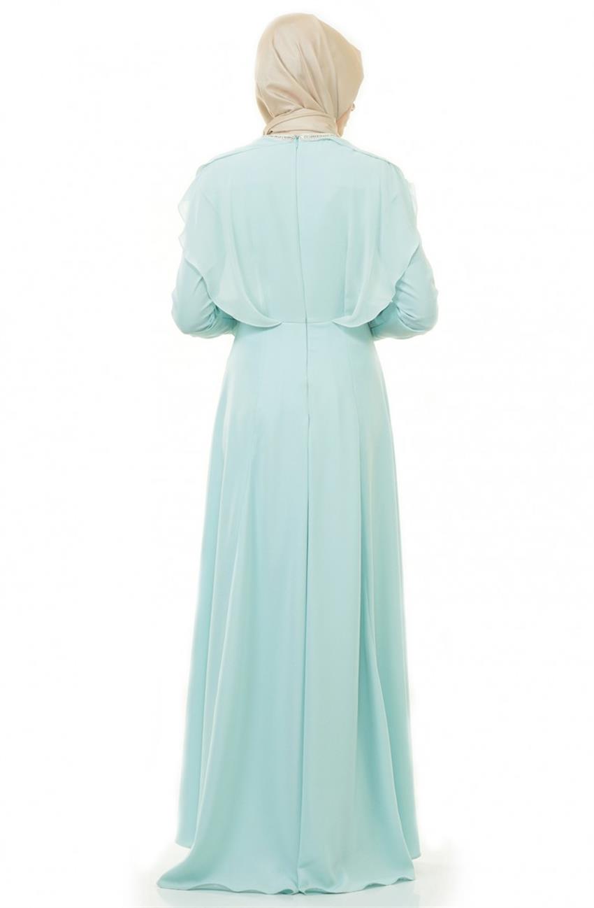 فستان سهرة فستان-أخضر DO-A4-64003-54
