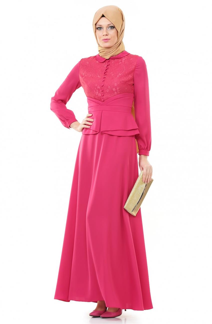 Evening Dress Dress-Pink DO-A4-64017-17