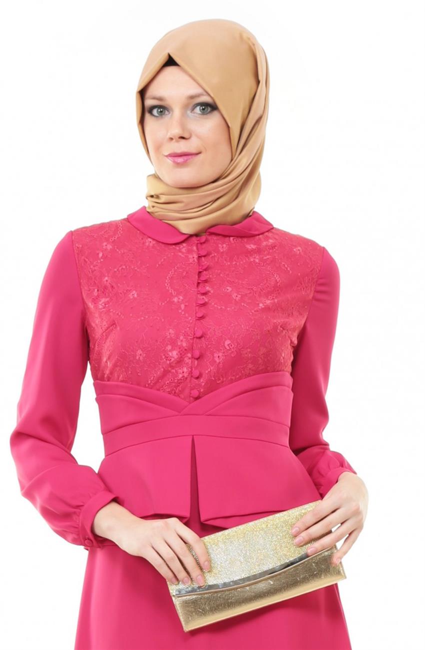 Evening Dress Dress-Pink DO-A4-64017-17