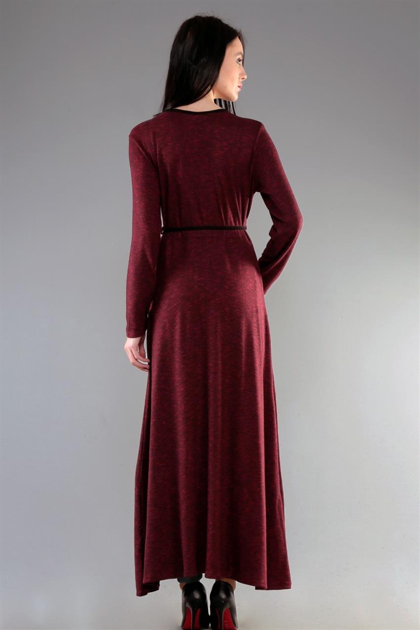 Dress-Claret Red