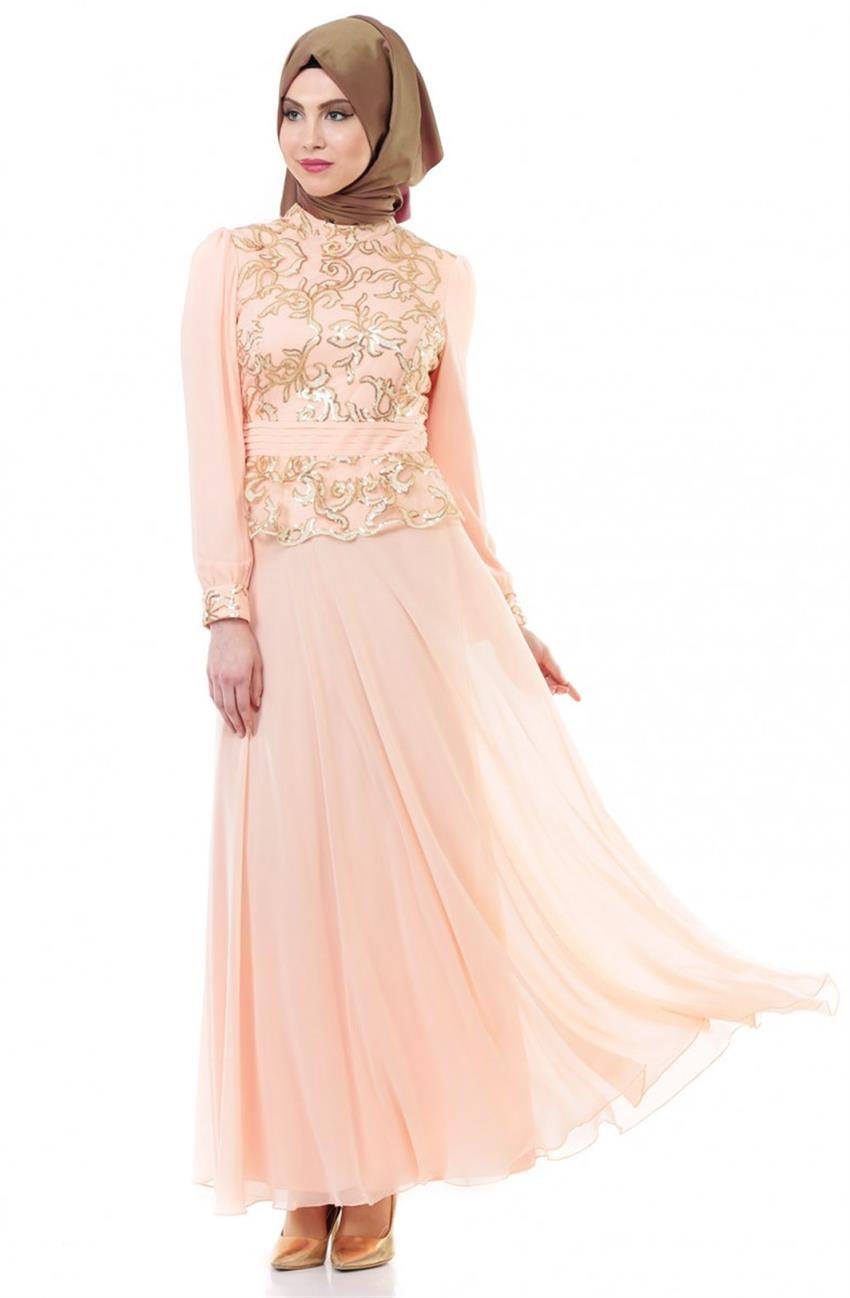 Evening Dress Dress-Powder ARM7014-41